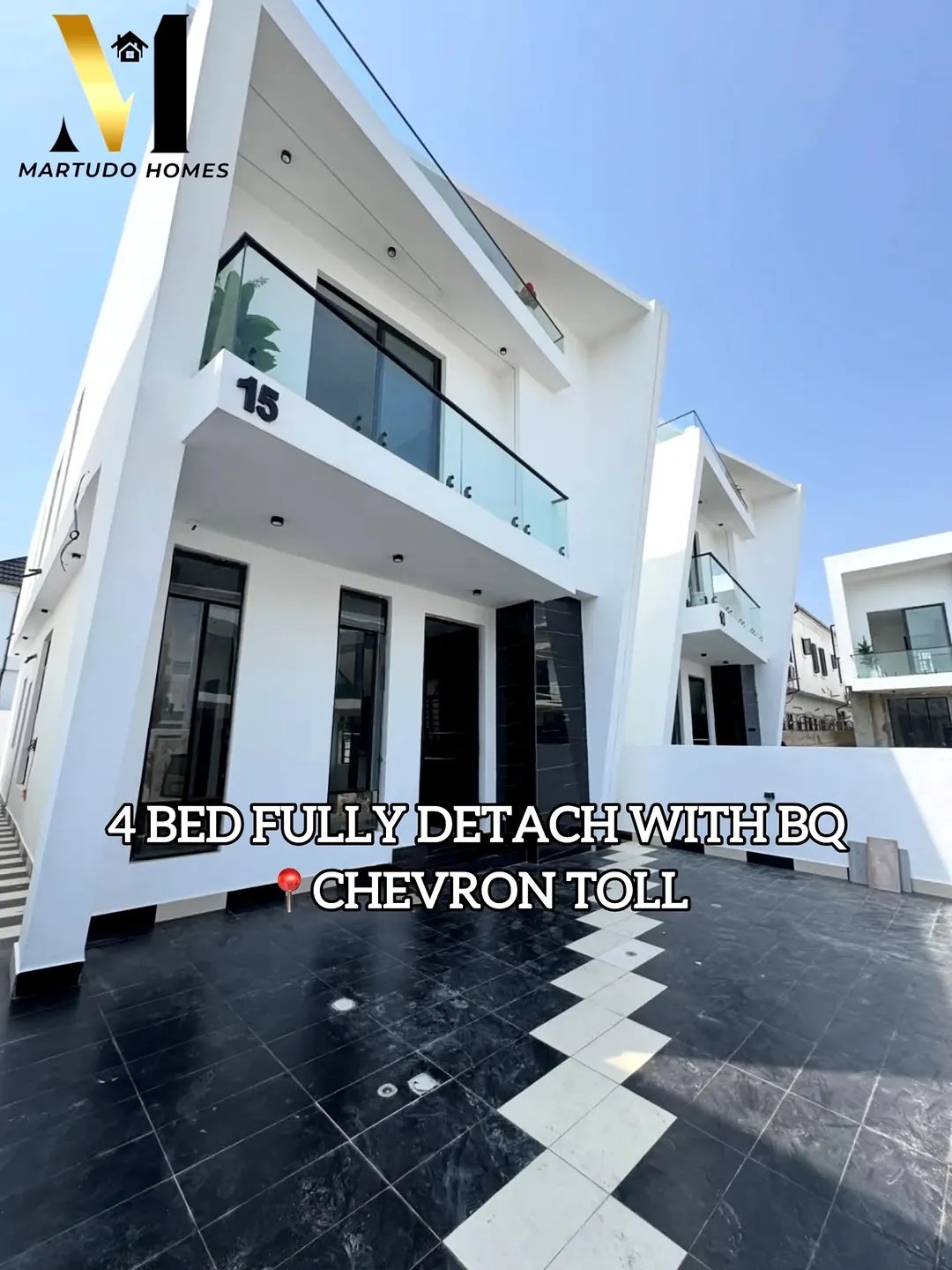 4-Bed Stunner with BQ in Chevron—250M