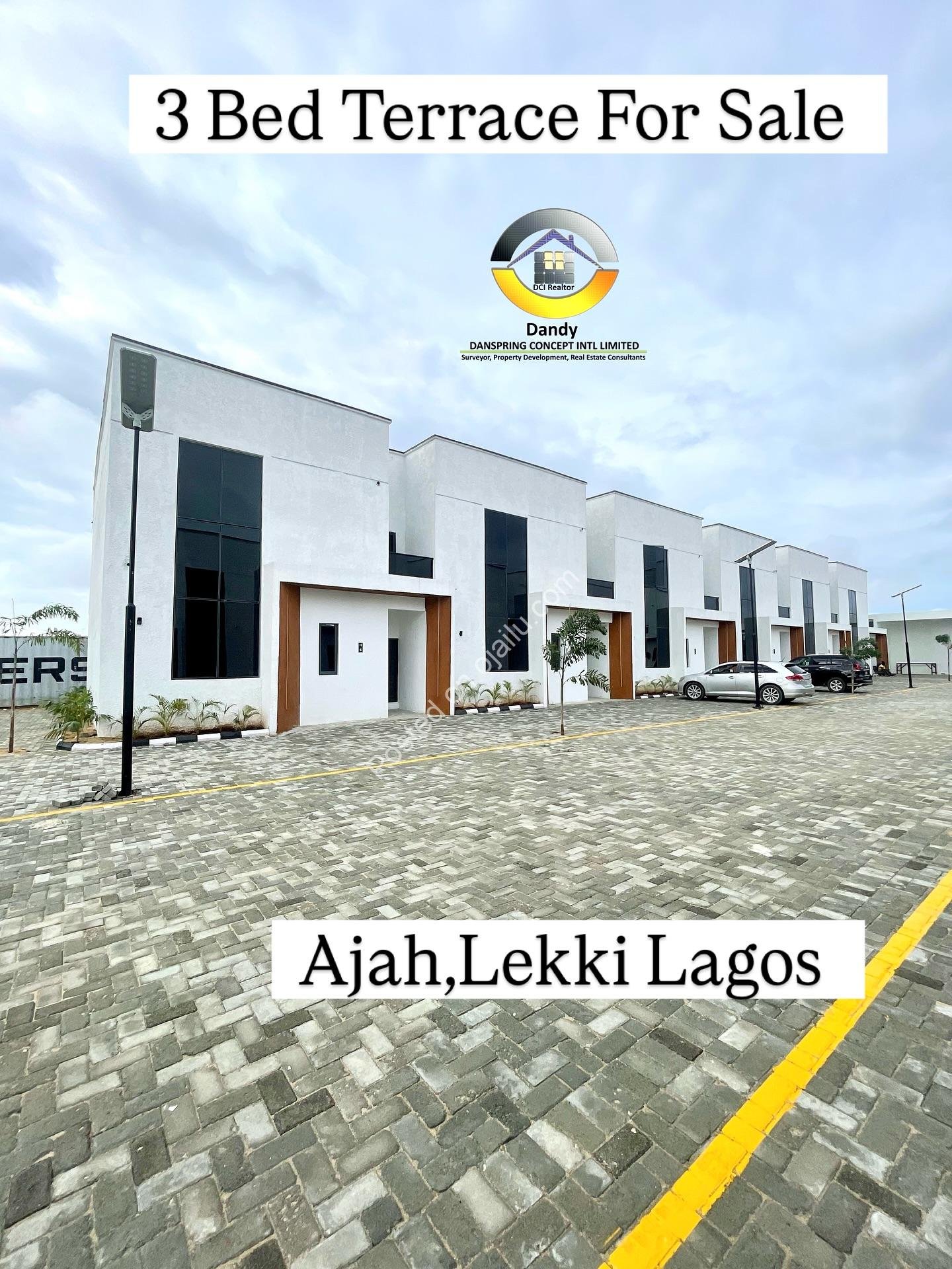 Contemporary 3-Bed Terrace + BQ in Ajah Estate